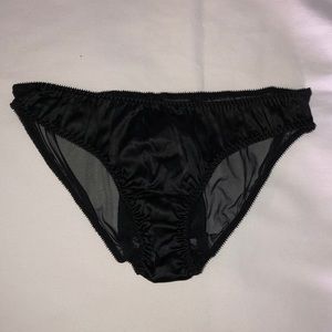 Black Satin Victoria’s Secret